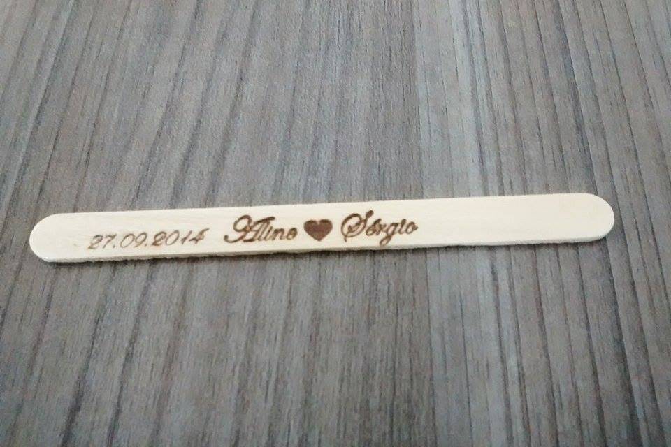 Palito personalizado