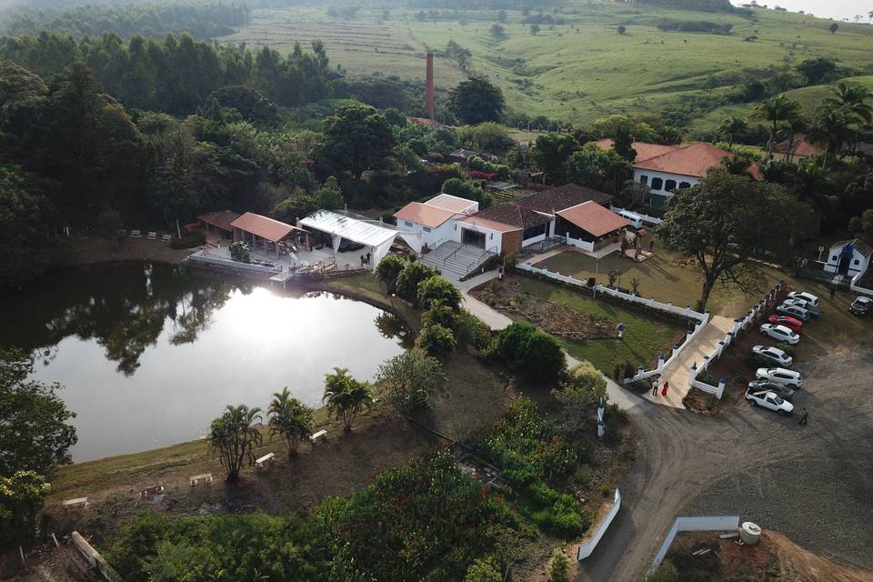 Nossa fazenda vista dos céus