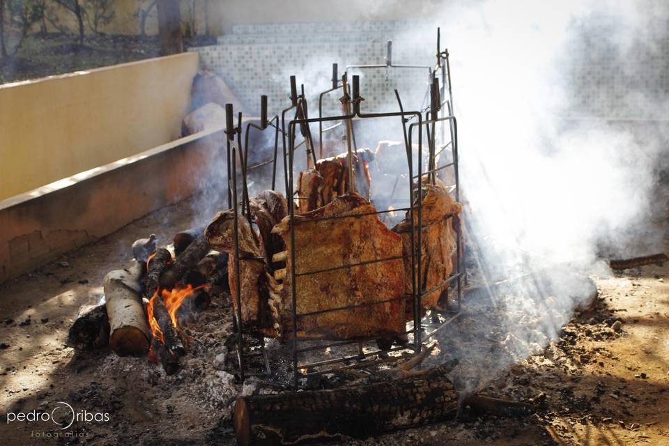 Costela fogo de chão