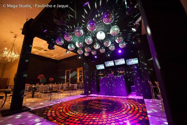 Pista Quadrada com 20 globos