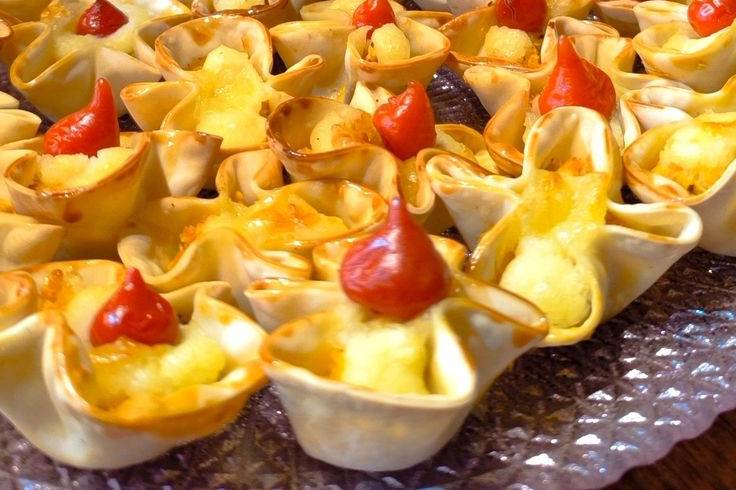 Canapés delicados