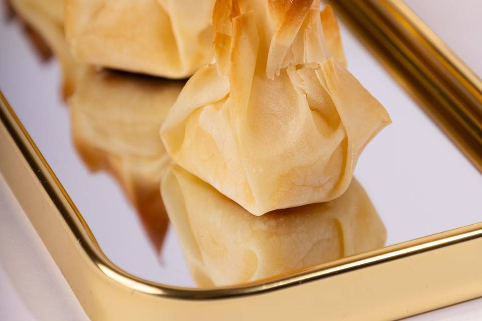 Trouxinha de coco e abacaxi