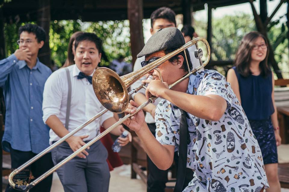 Banda Ateliê na Praia