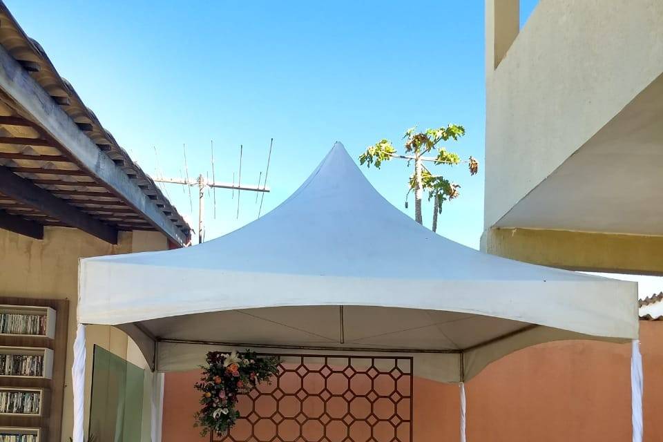 Tenda 3x3m chapéu de bruxa