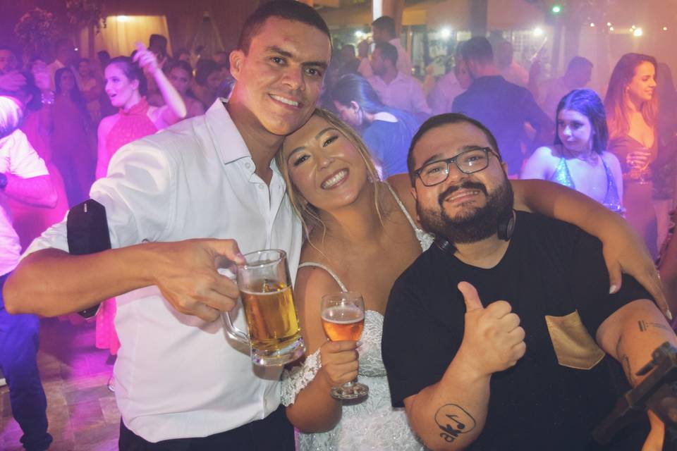 Casal Sabrina e Lucas