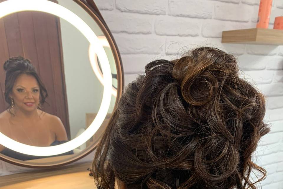 Penteado despojado