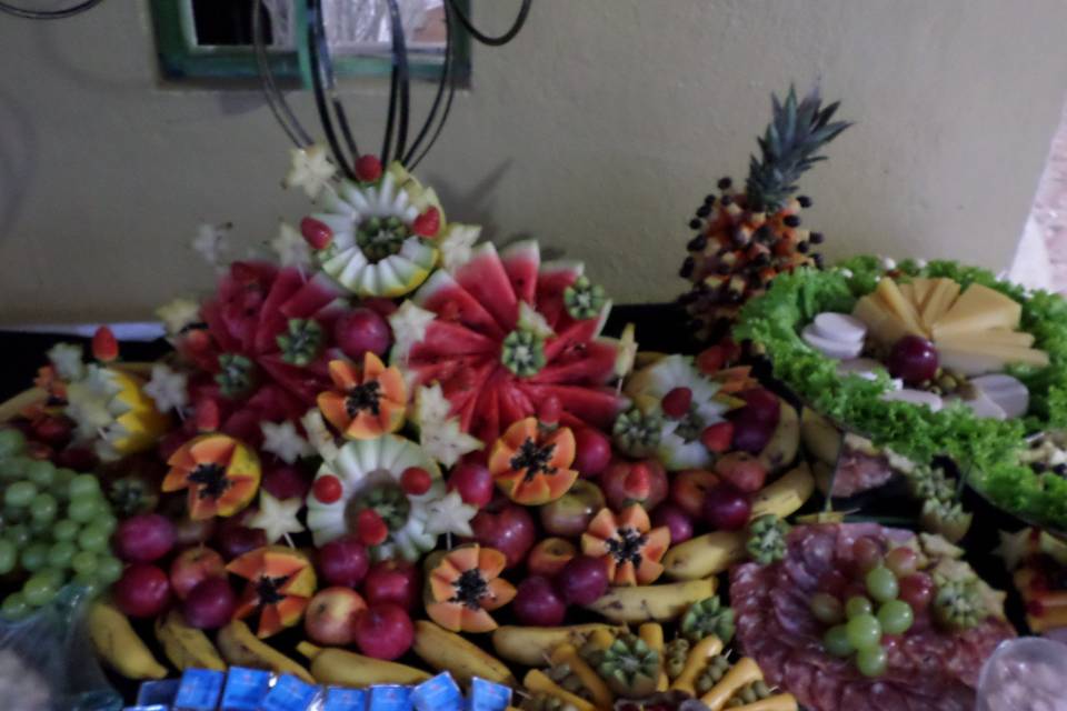 Mesa de frutas