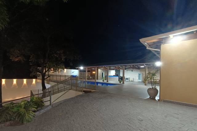 Piscina à área externa