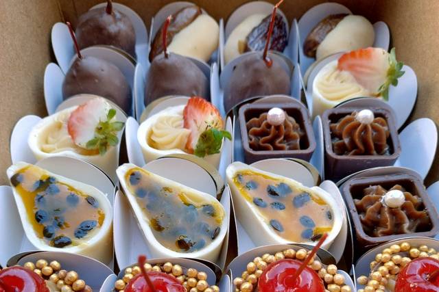 Degustação de doces finos