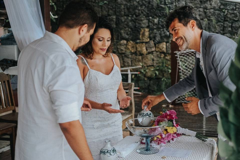 Celebrante João Santana