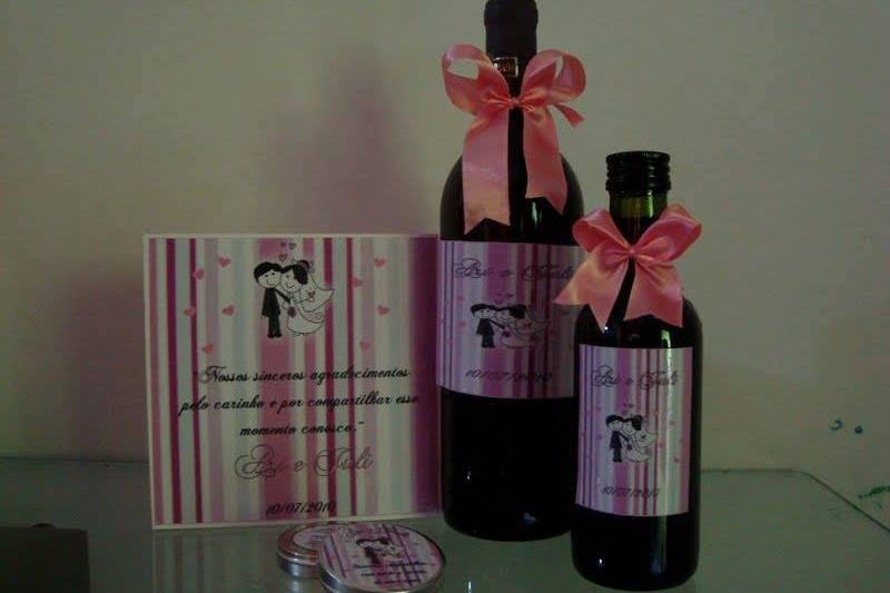 Vinhos para os padrinhos