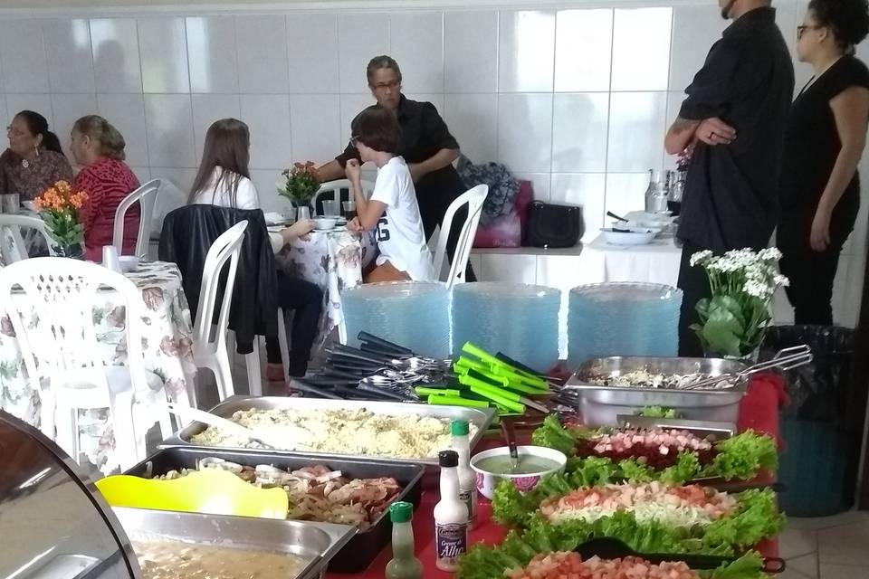 Almoço, aniversário