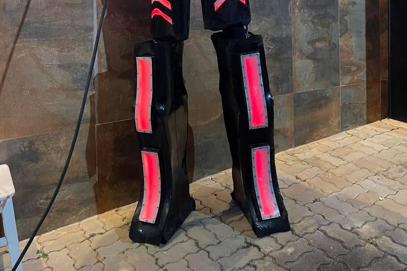 Robô led