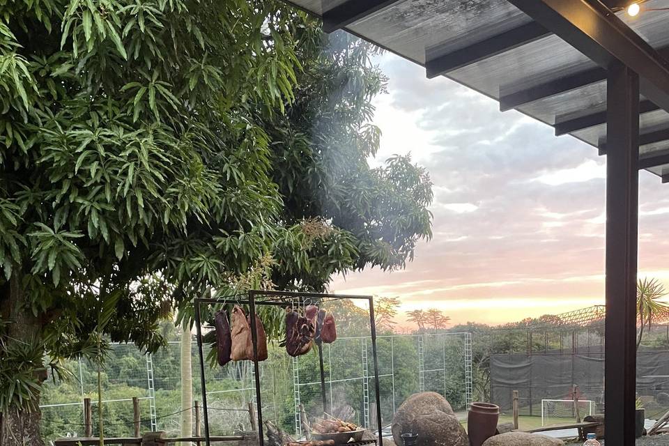 Parrilla e fogo de chao