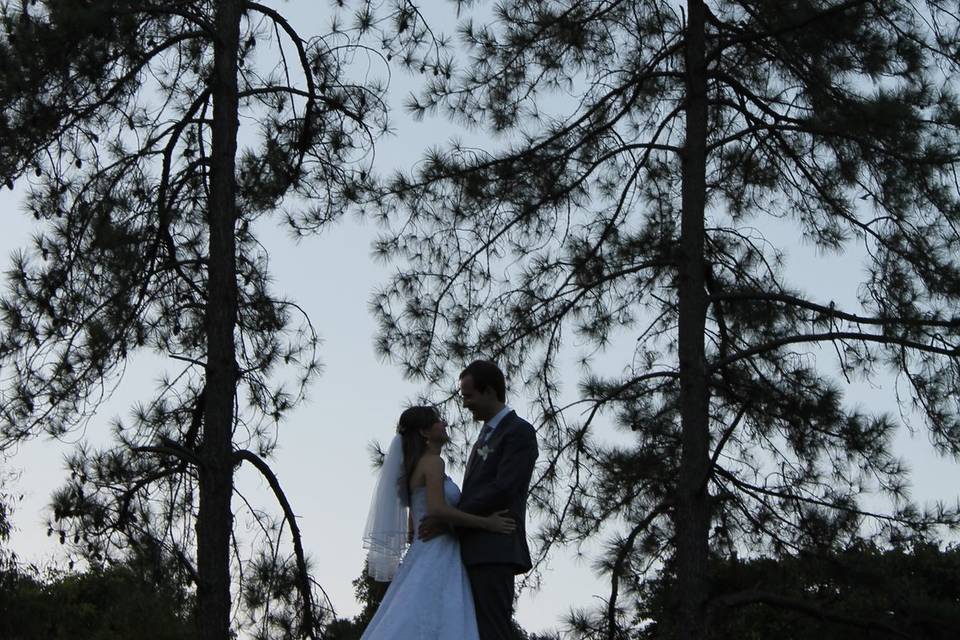 Casamento ao ar livre