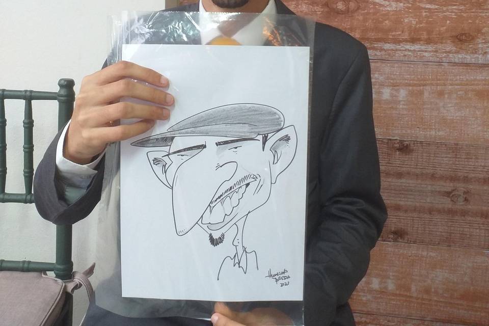 Caricaturista Humberto Pessoa