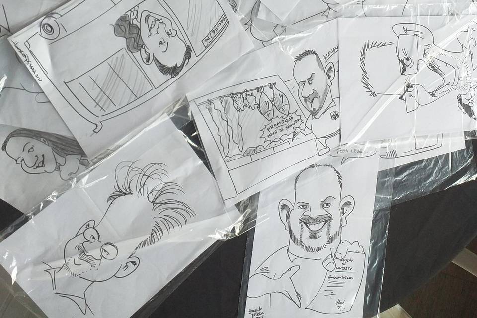 Caricaturista Humberto Pessoa