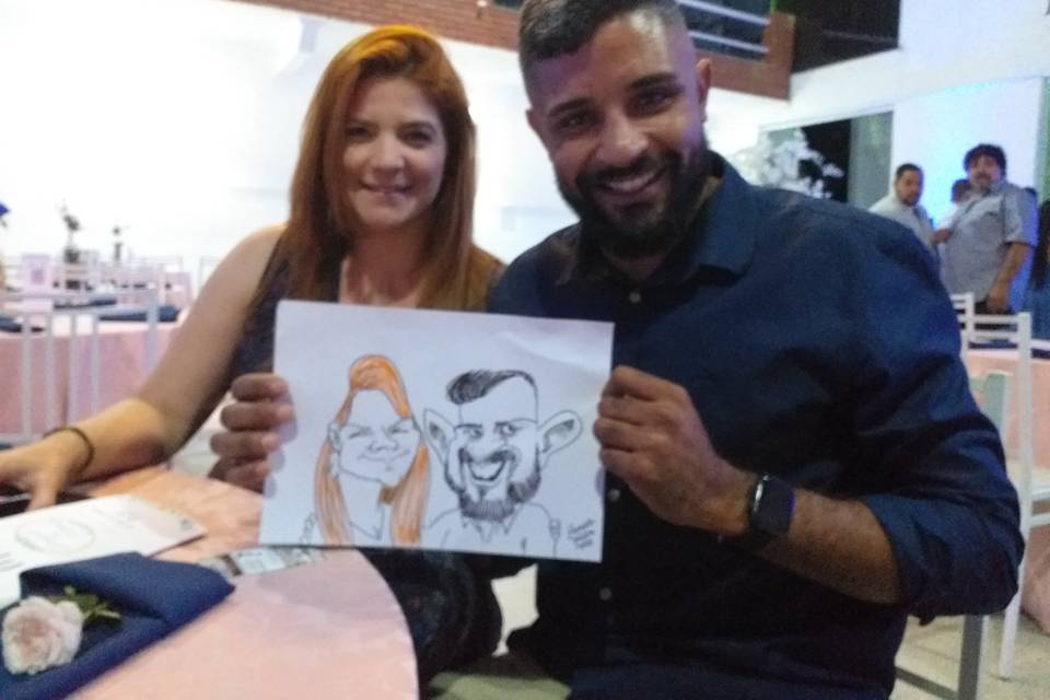 Caricaturista Humberto Pessoa