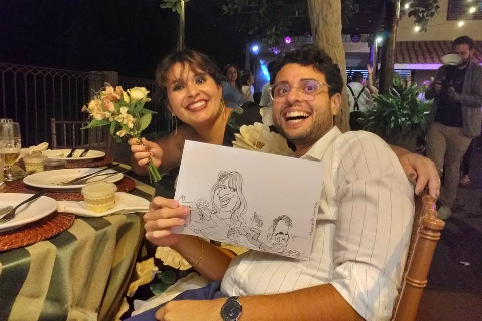 Caricaturista Humberto Pessoa