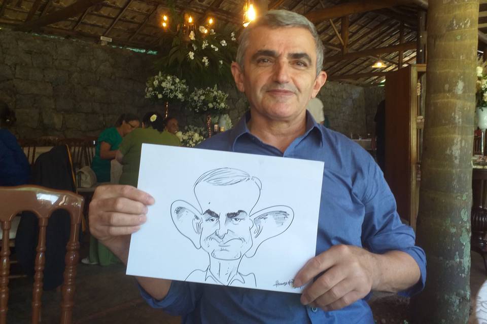 Caricaturista Humberto Pessoa