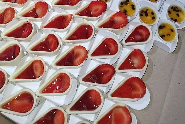 Doces finos a base de chocolate