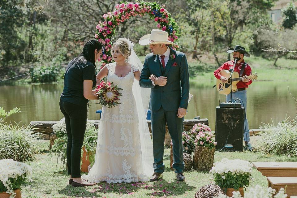 Casal Janaína e Fabiano