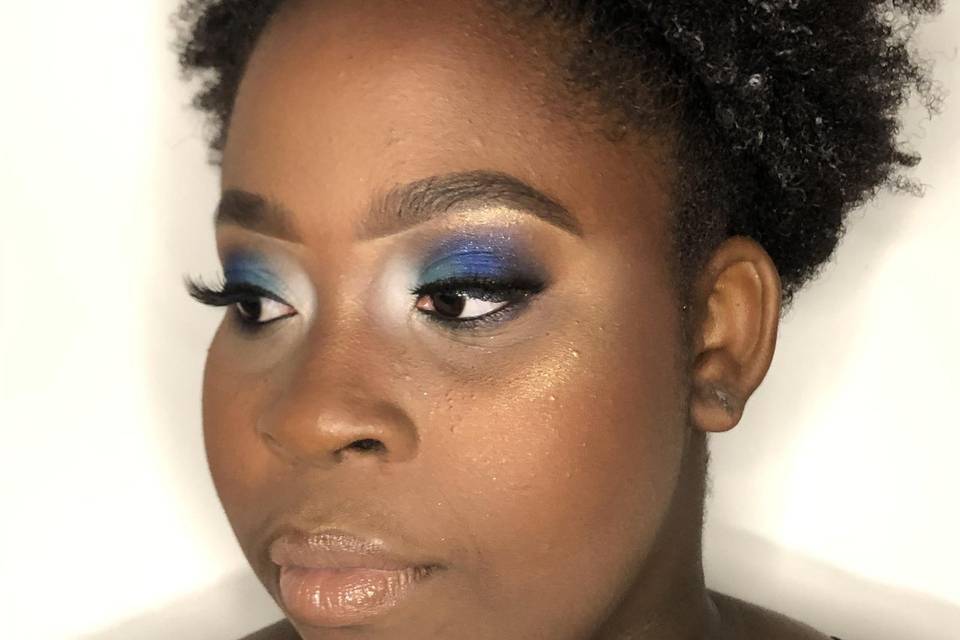 Make azul detalhada