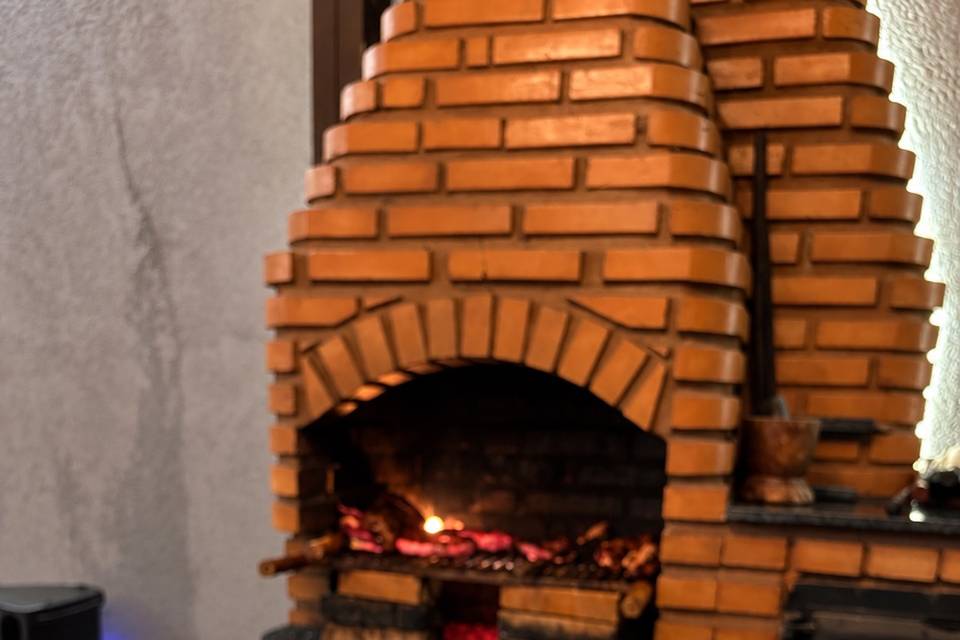 Área de churrasco