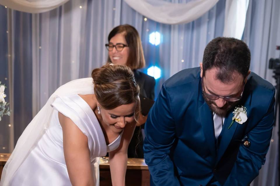 Ele fez parte da cerimônia