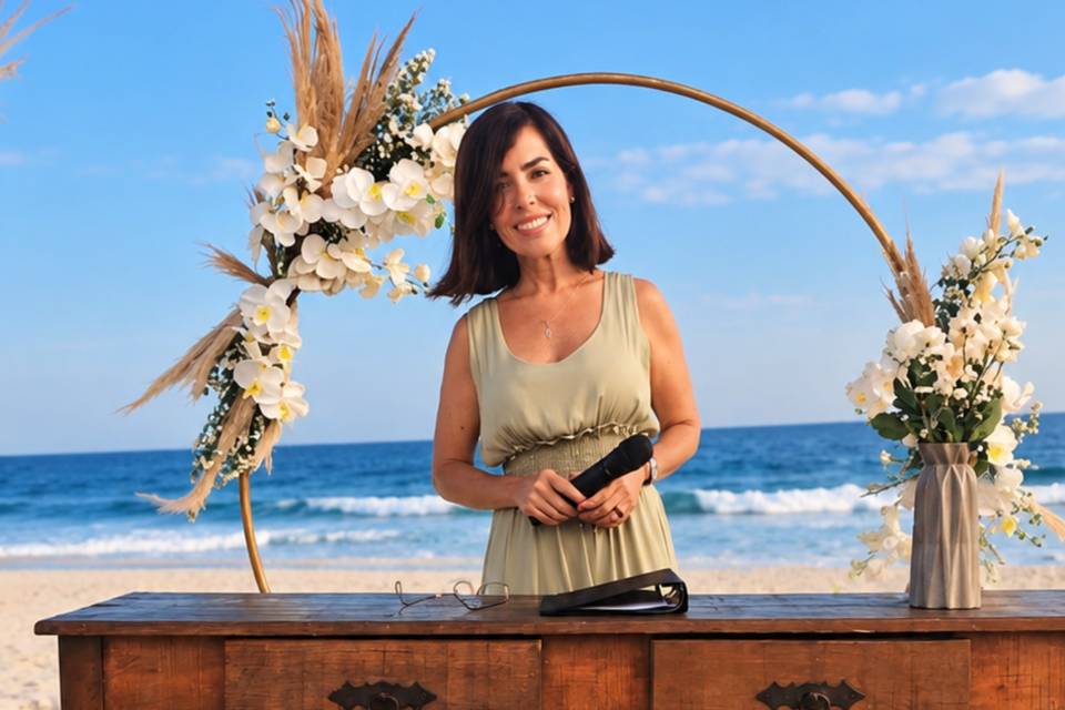 Casamento na praia foto 2