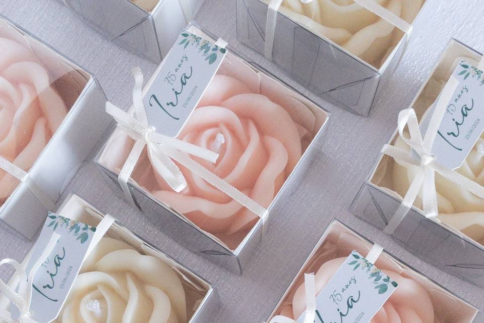 Vela decorativa Roses 50g