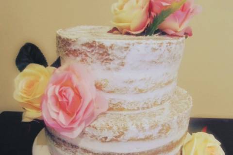 Naked cake rustico