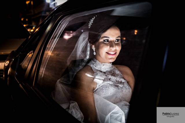 A chegada da bela noiva