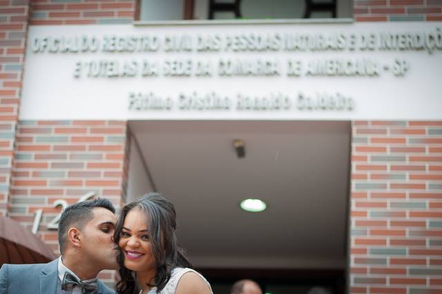 Enfim casados!