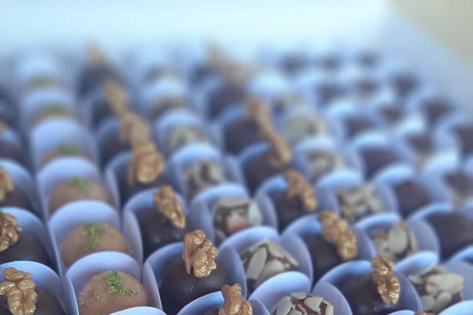 Camafeu, brigadeiro de limão