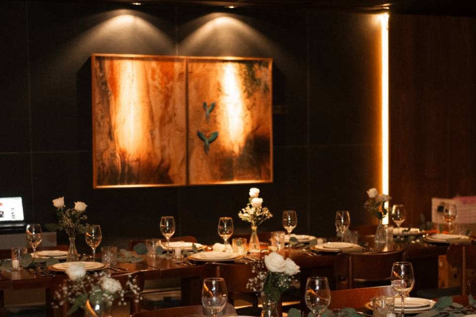 Mesa de convidados
