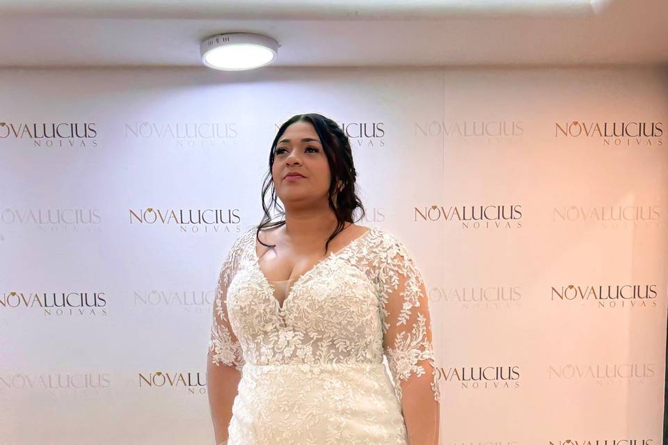 Noiva plus romantica