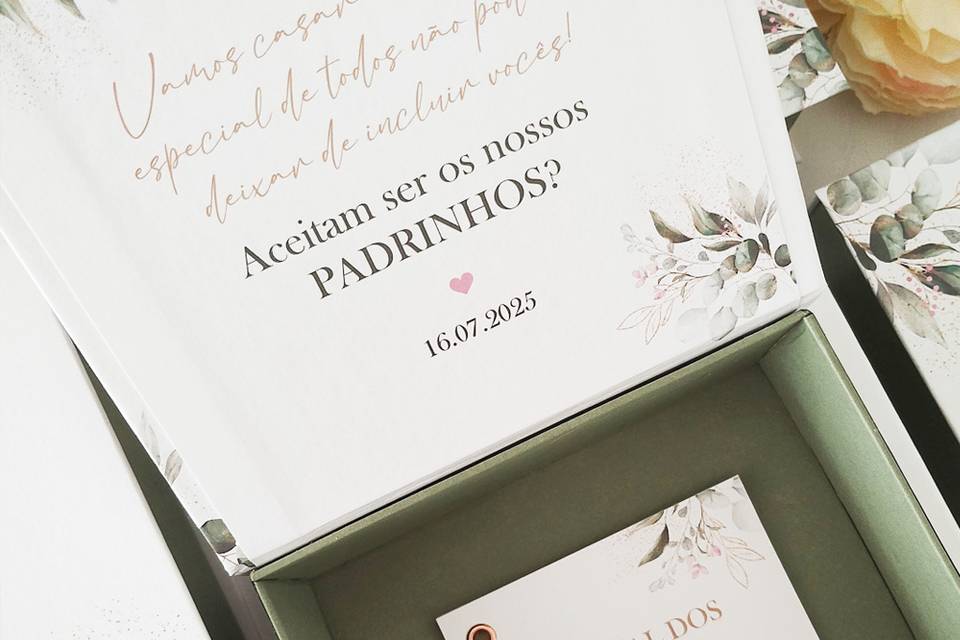 Caixa + Manual dos Padrinhos