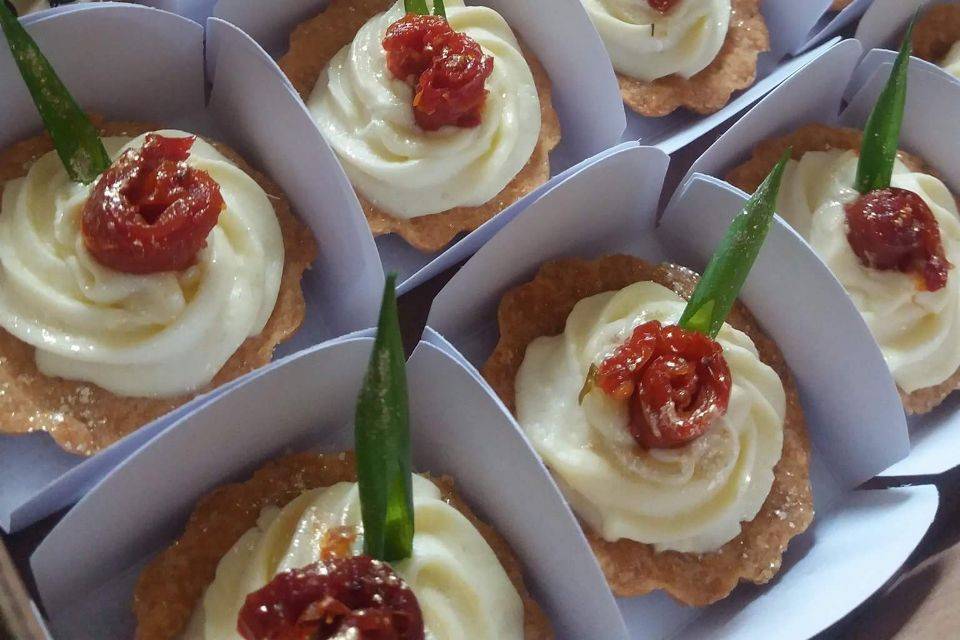 Canapés de diversos sabores