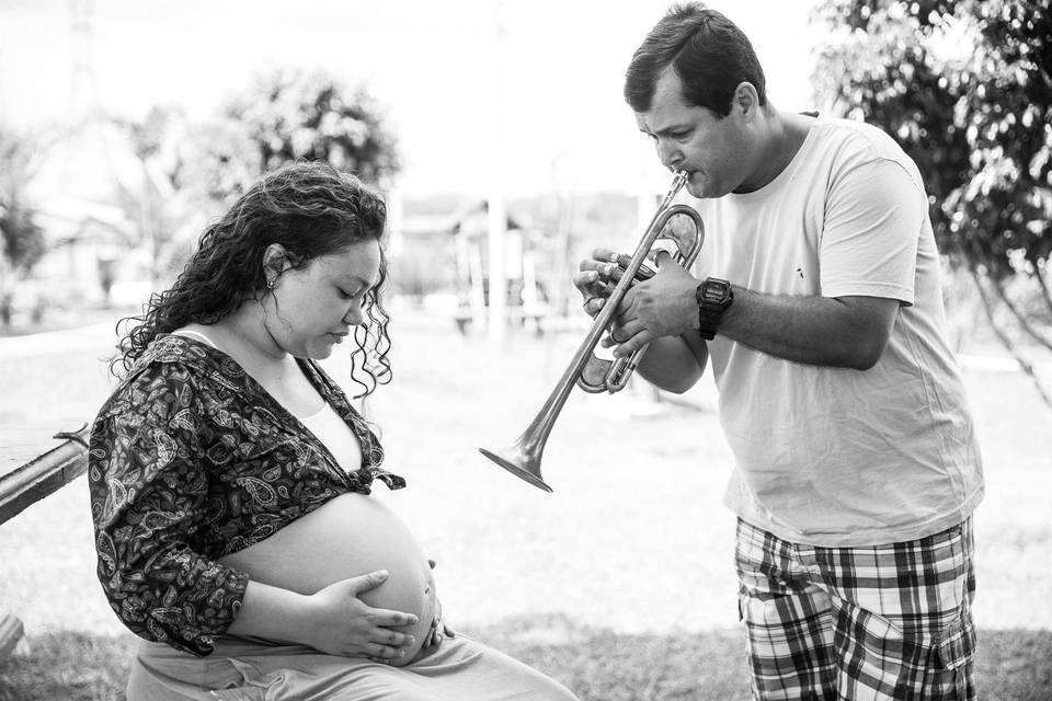 Recepção com música