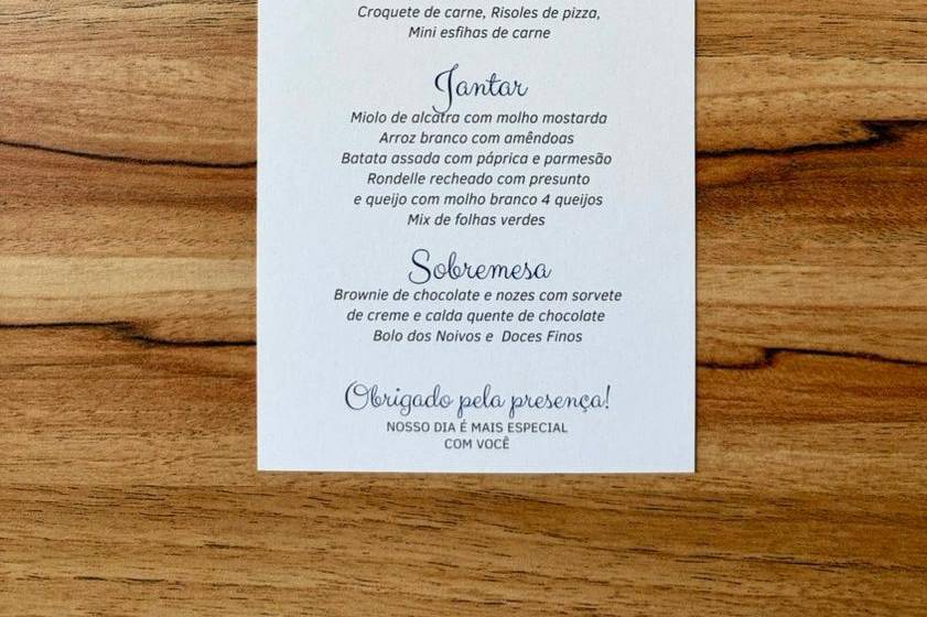 Menu Individual