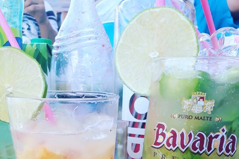 Caipiroscas de frutas