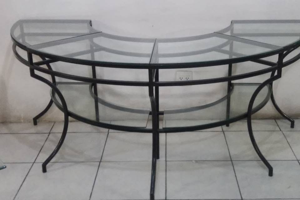 Mesa meia-lua