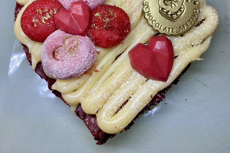 Brownie Decorado