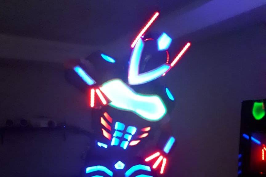 Robô de led