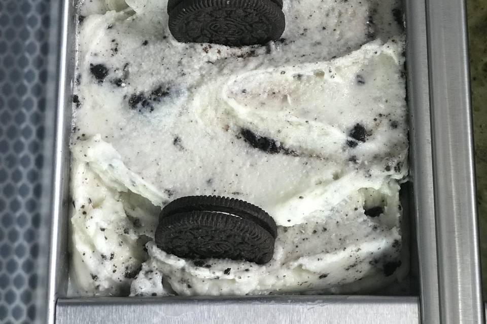 Baunilha com oreo