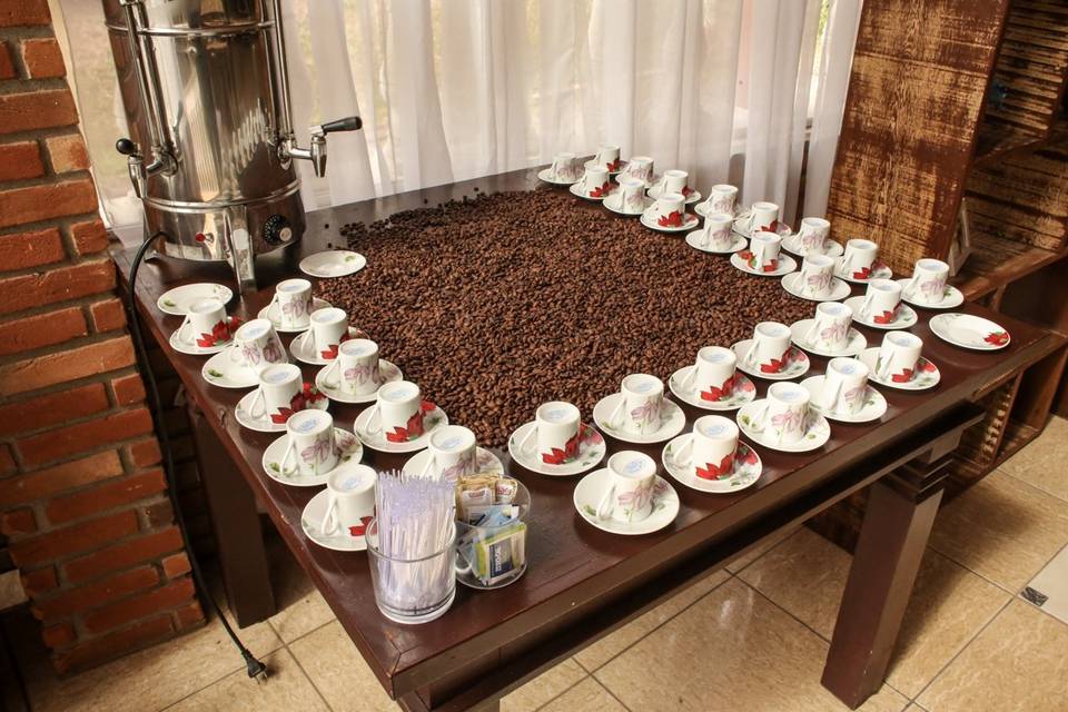 Mesa do café