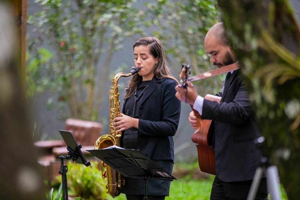 Duo sax e violão