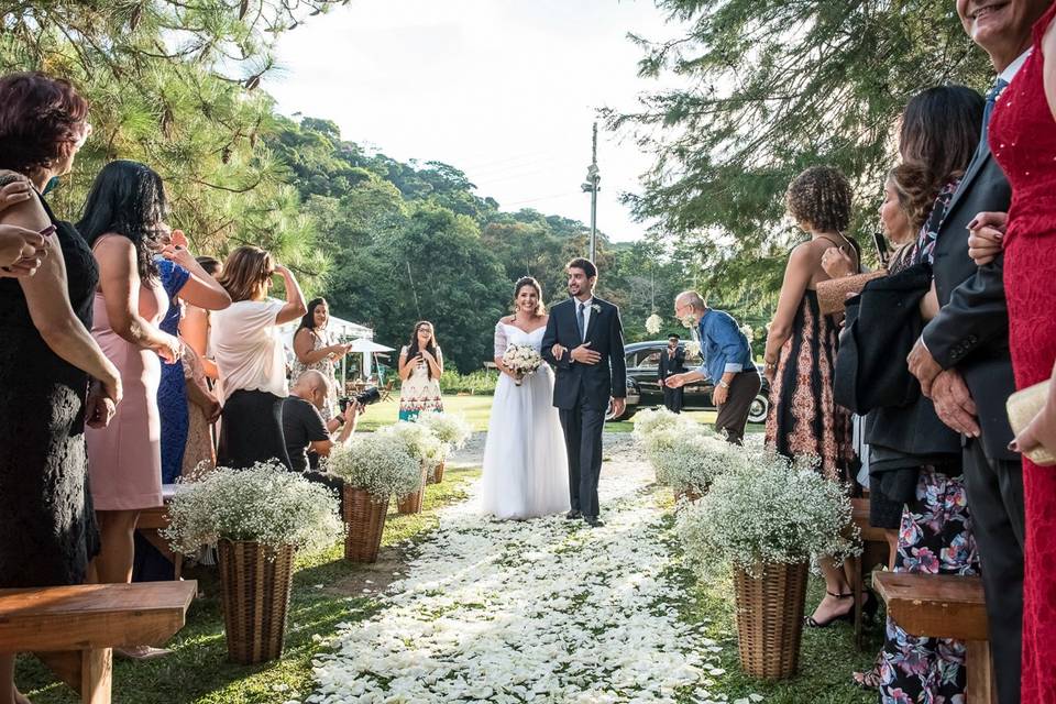 Entrada da Noiva no Casamento