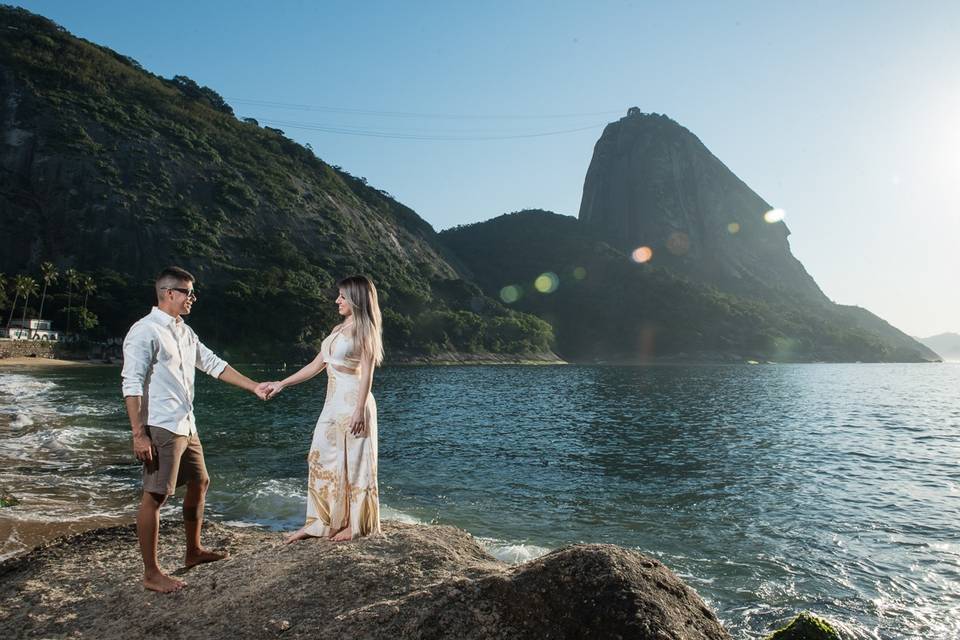 Pré wedding na Praia Vermelha